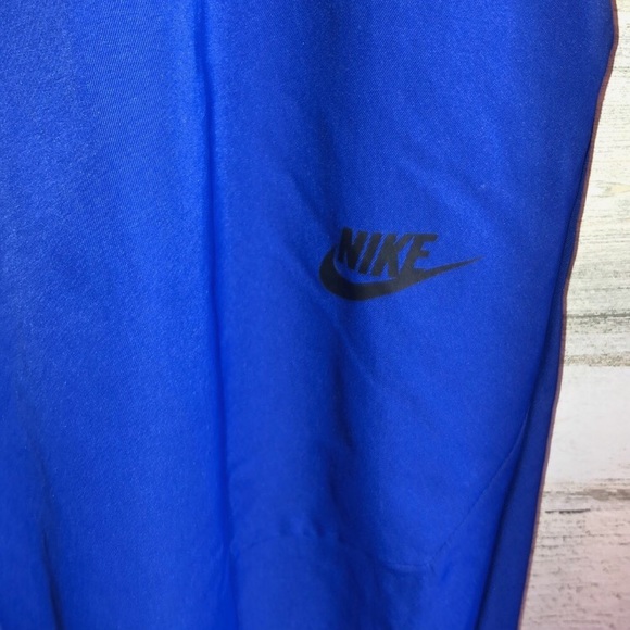 Nike Men's Sportswear Woven Joggers Pants size medium royal blue sweatpants - Picture 5 of 10